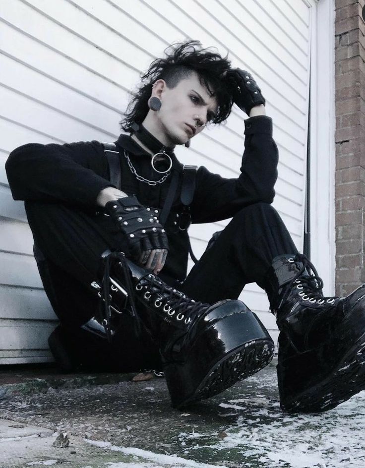 Goth outfit ideas 0078