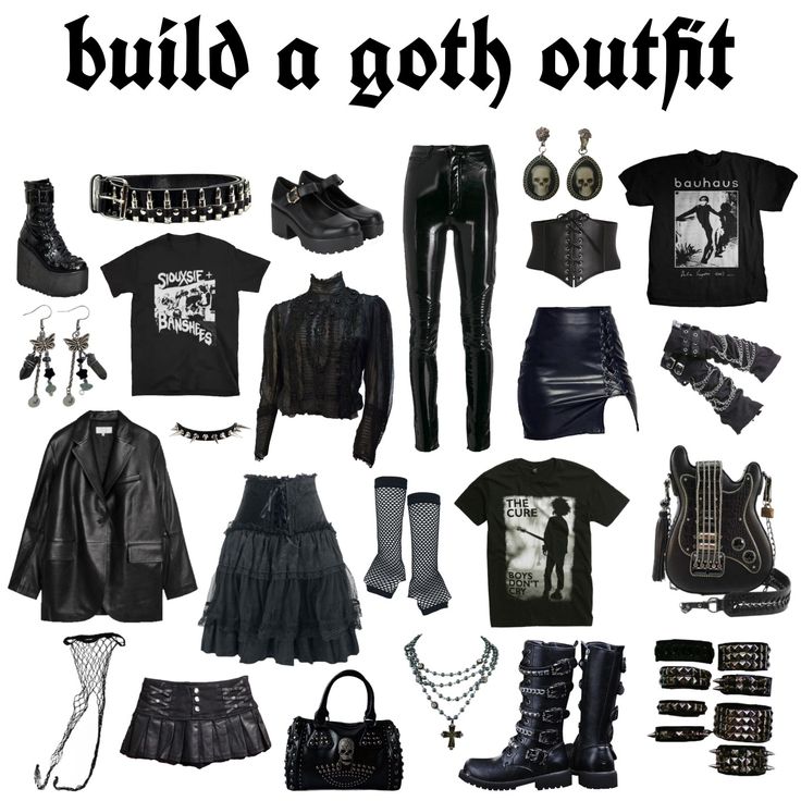 Goth outfit ideas 0098