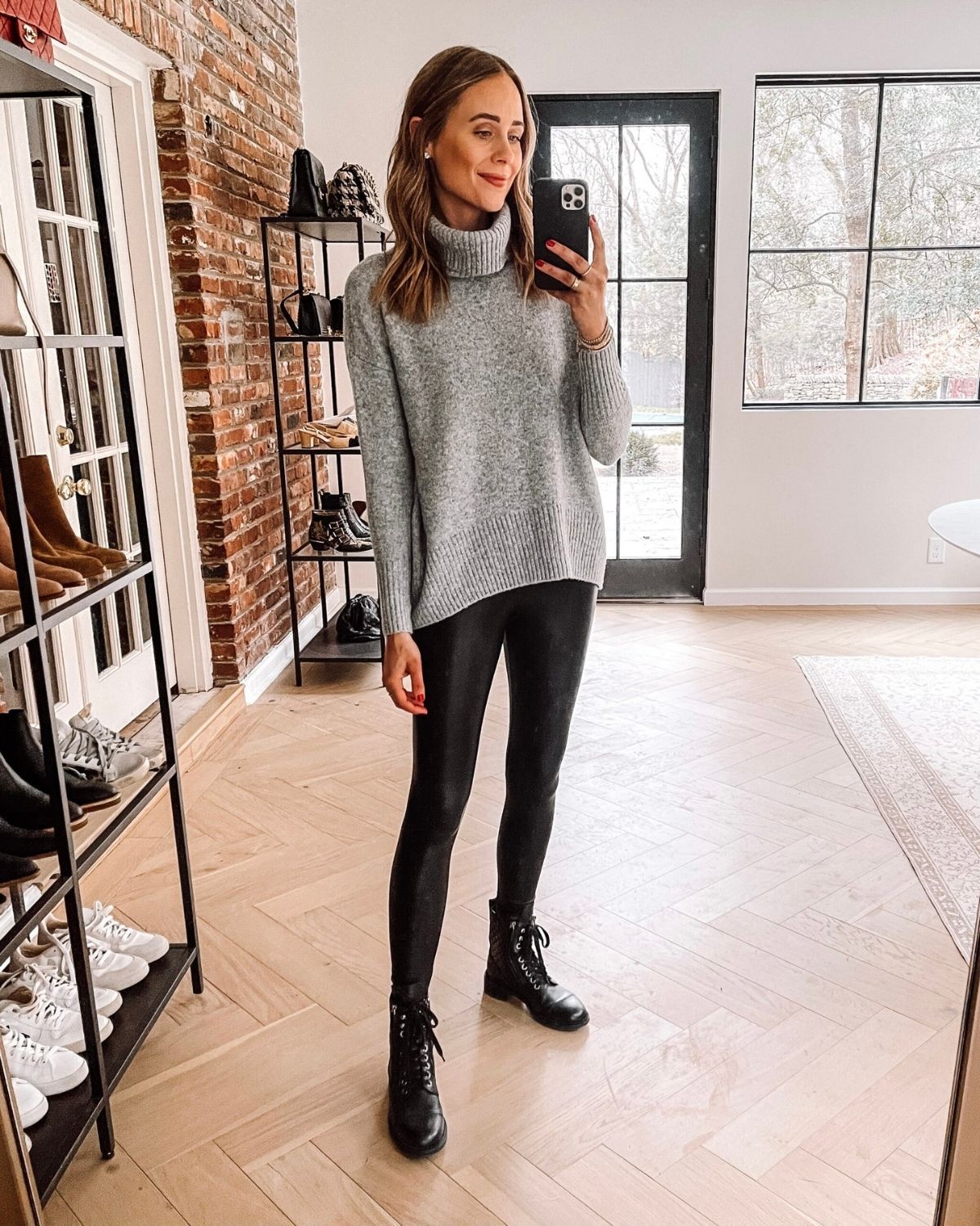 gray boots outfit ideas 0022