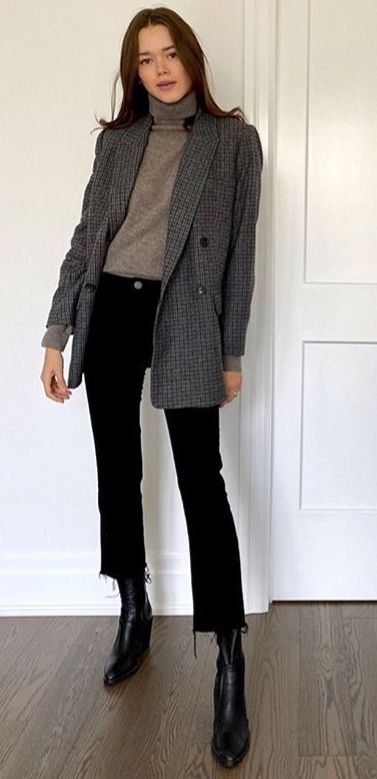 gray boots outfit ideas 0031