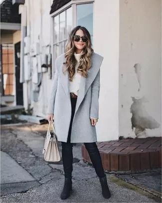 gray boots outfit ideas 0057