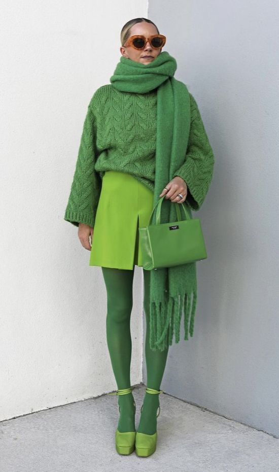 green heels outfit ideas 0010