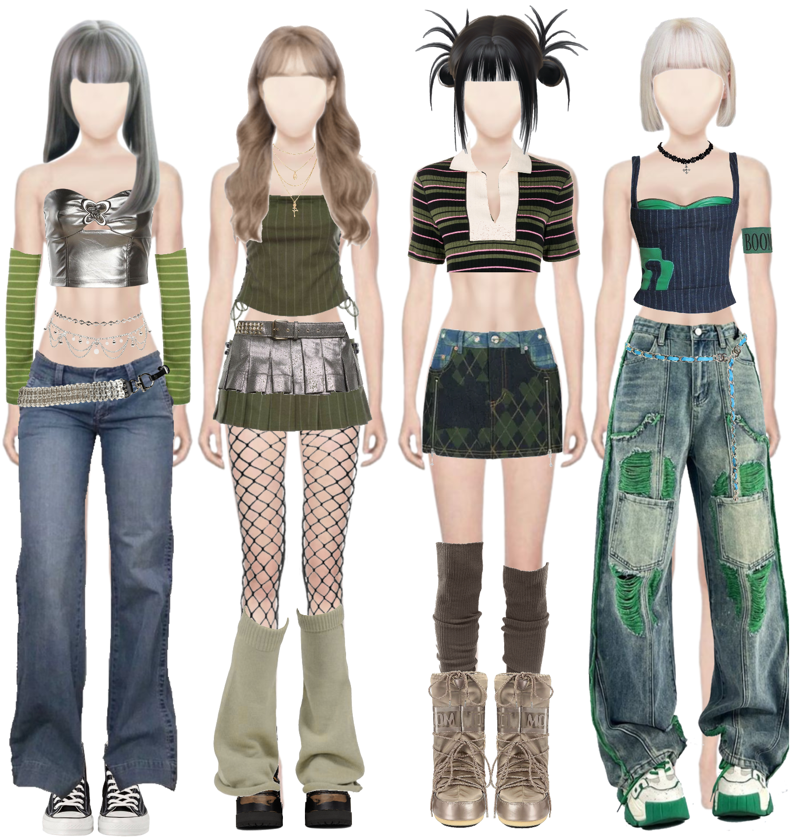 green outfit ideas female 0045