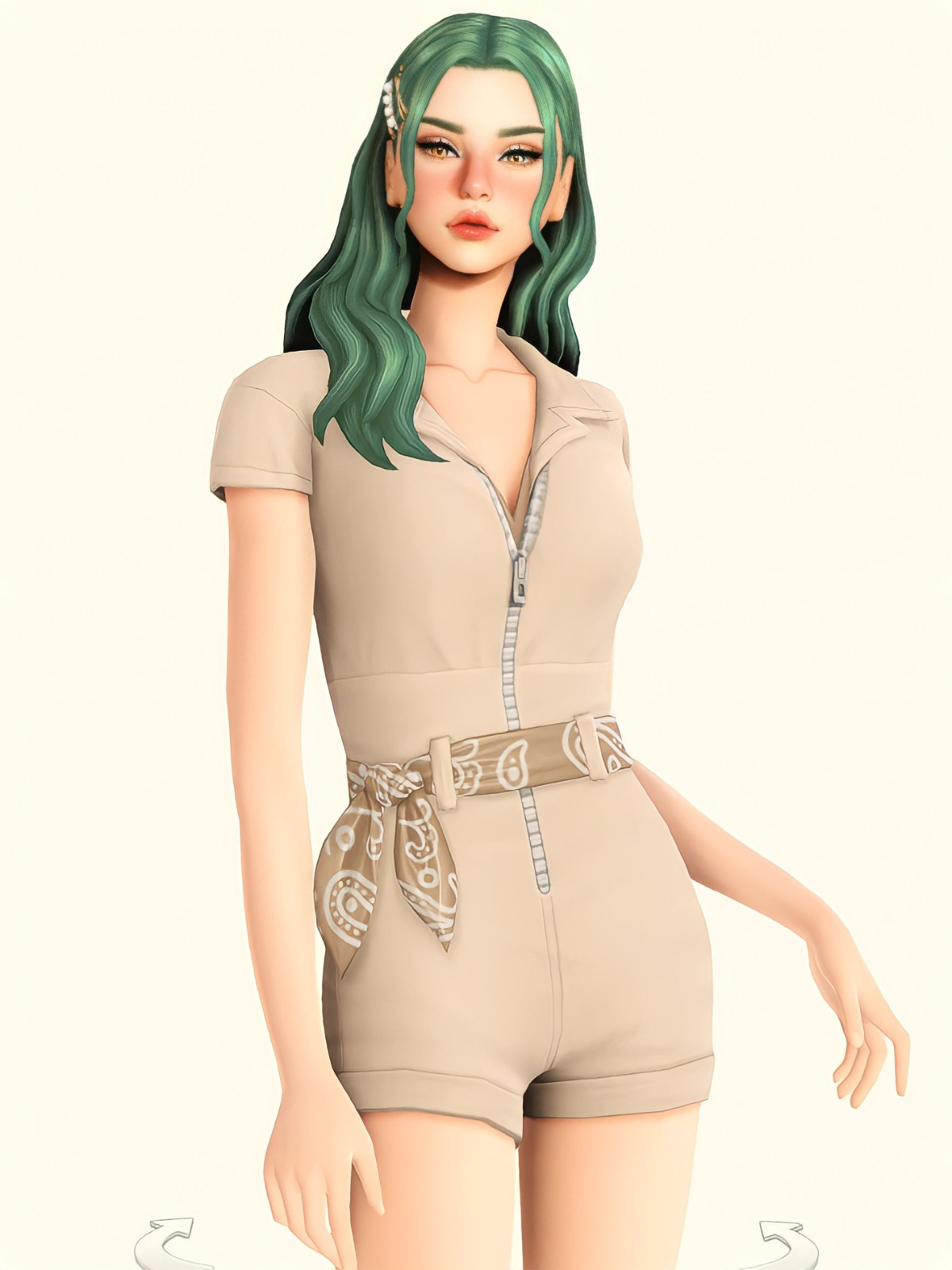 green outfit ideas female 0091