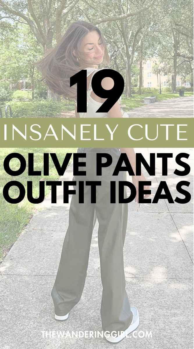 green pants outfit ideas 0017