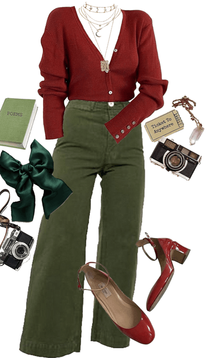 green pants outfit ideas 0026