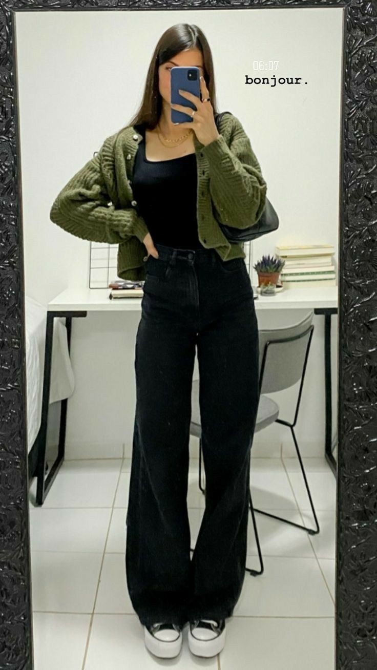 green pants outfit ideas 0051