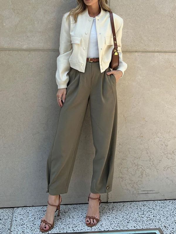 green pants outfit ideas 0069