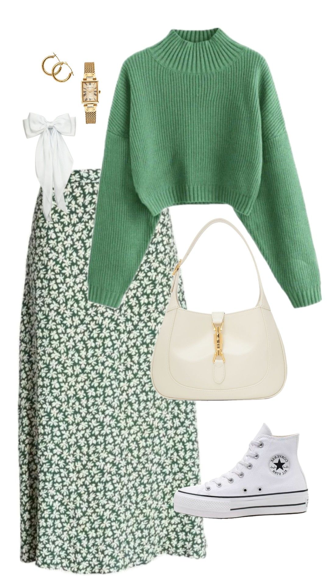 green sweater dress outfit ideas 0040