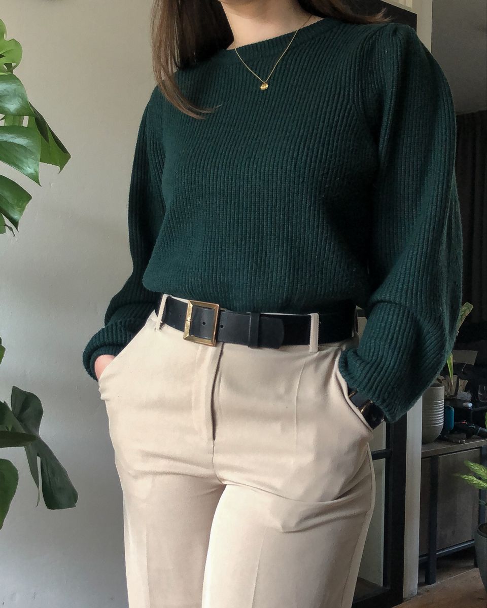 green sweater dress outfit ideas 0045