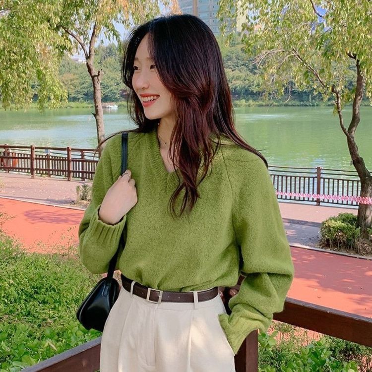 green sweater dress outfit ideas 0095