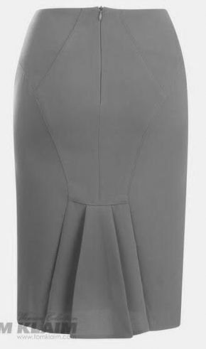 grey pencil skirt outfit ideas 0036