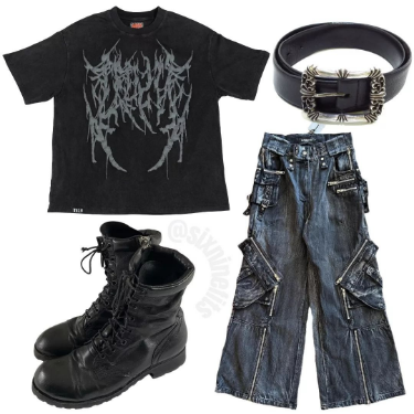 heavy metal outfit ideas 0049