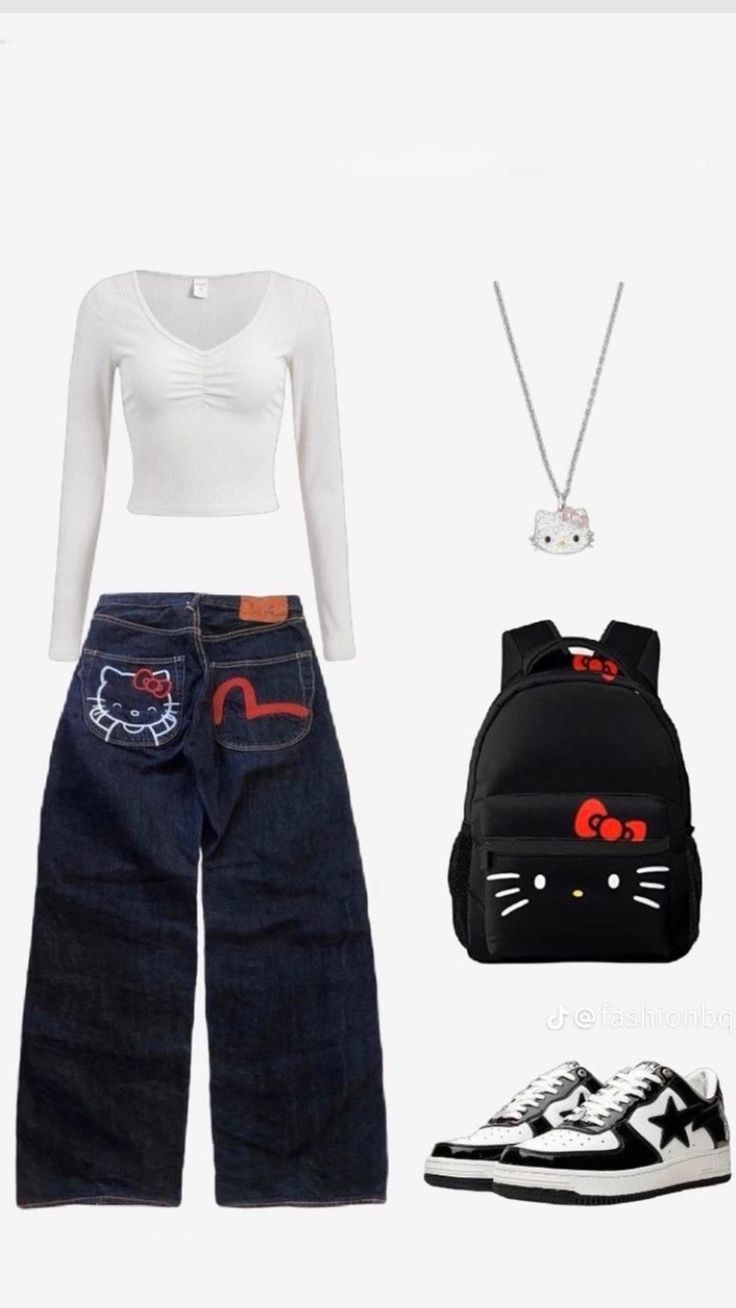 Hello Kitty outfit ideas 0054