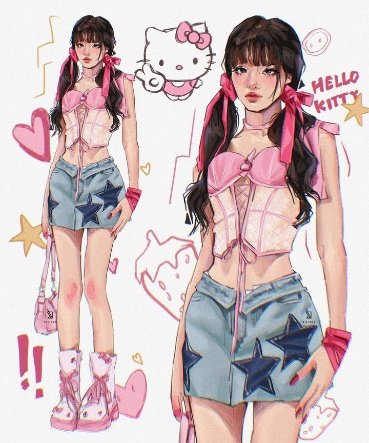 Hello Kitty outfit ideas 0090