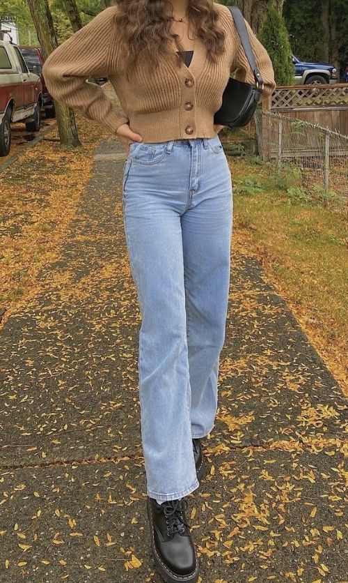 high waisted pants outfit ideas 0063