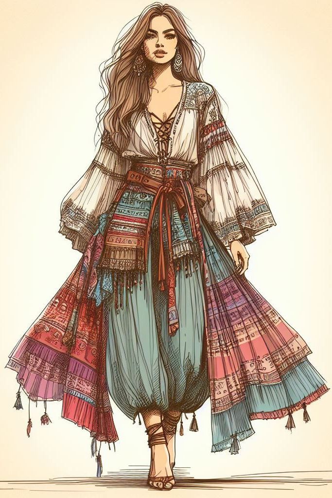 Hippie outfit ideas 0039