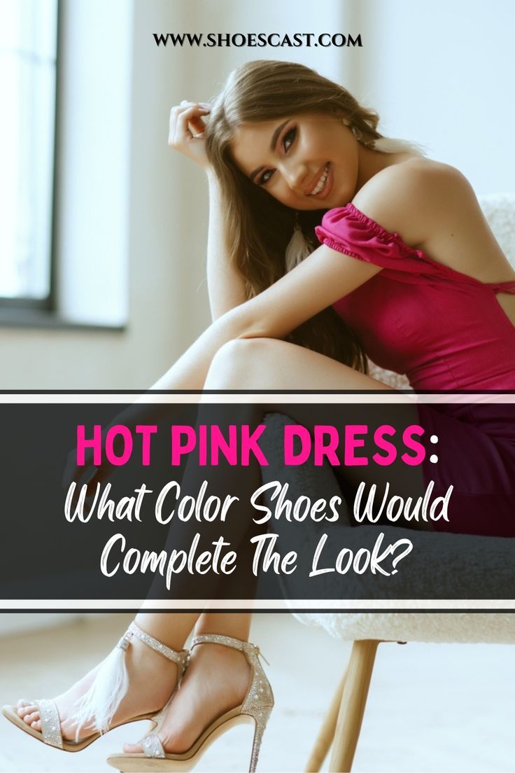 hot pink dress outfit ideas 0039