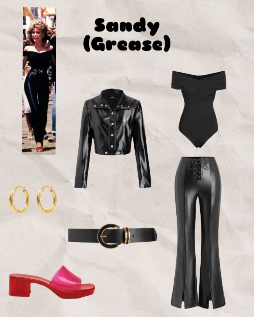 how to accessorize Sandy Grease outfits