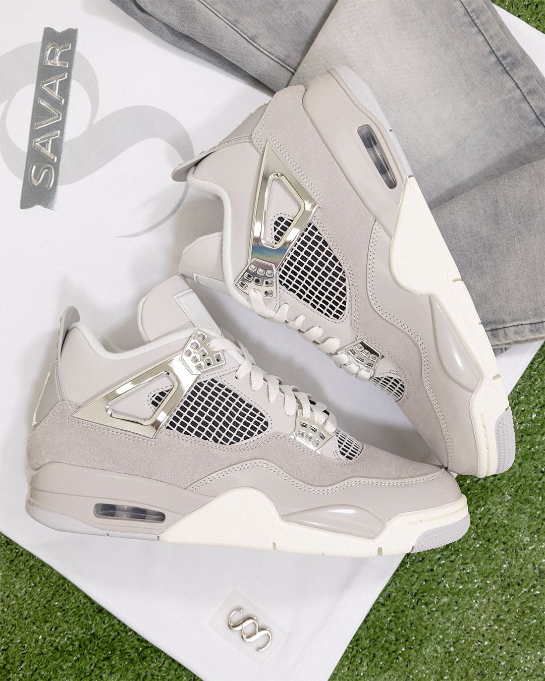 how to style air jordan 4 off white