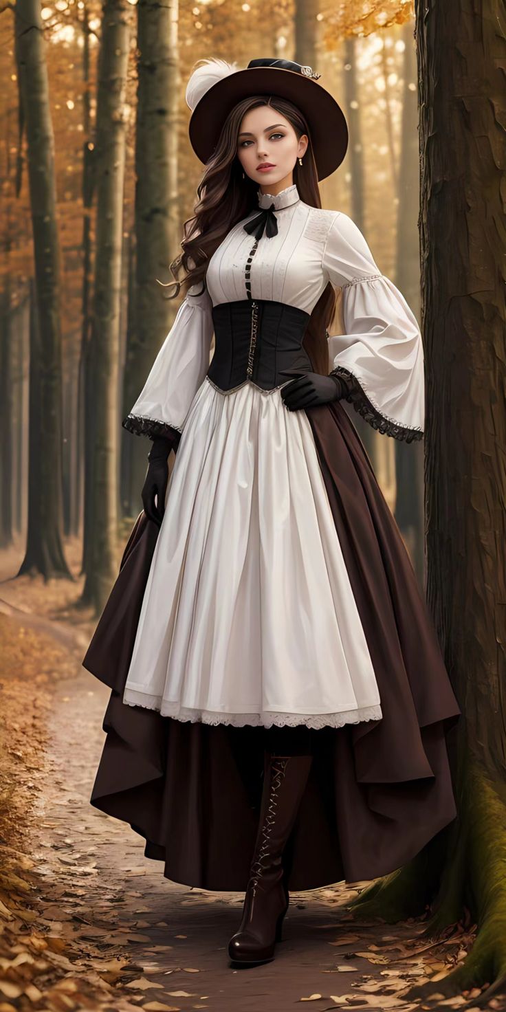 how to style Victorian outfit ideas