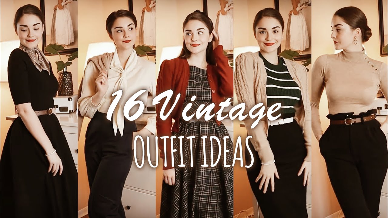 how to style Vintage outfit ideas