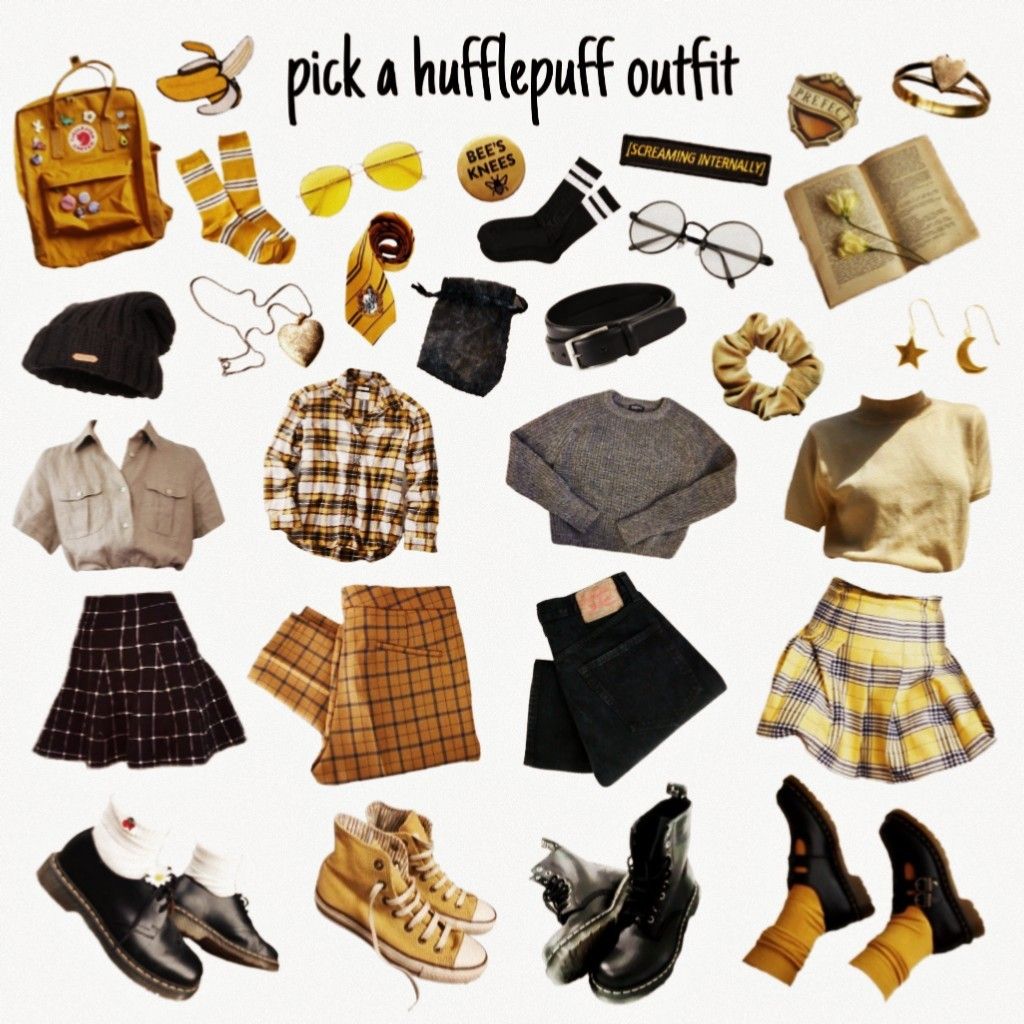 Hufflepuff outfit ideas 0027