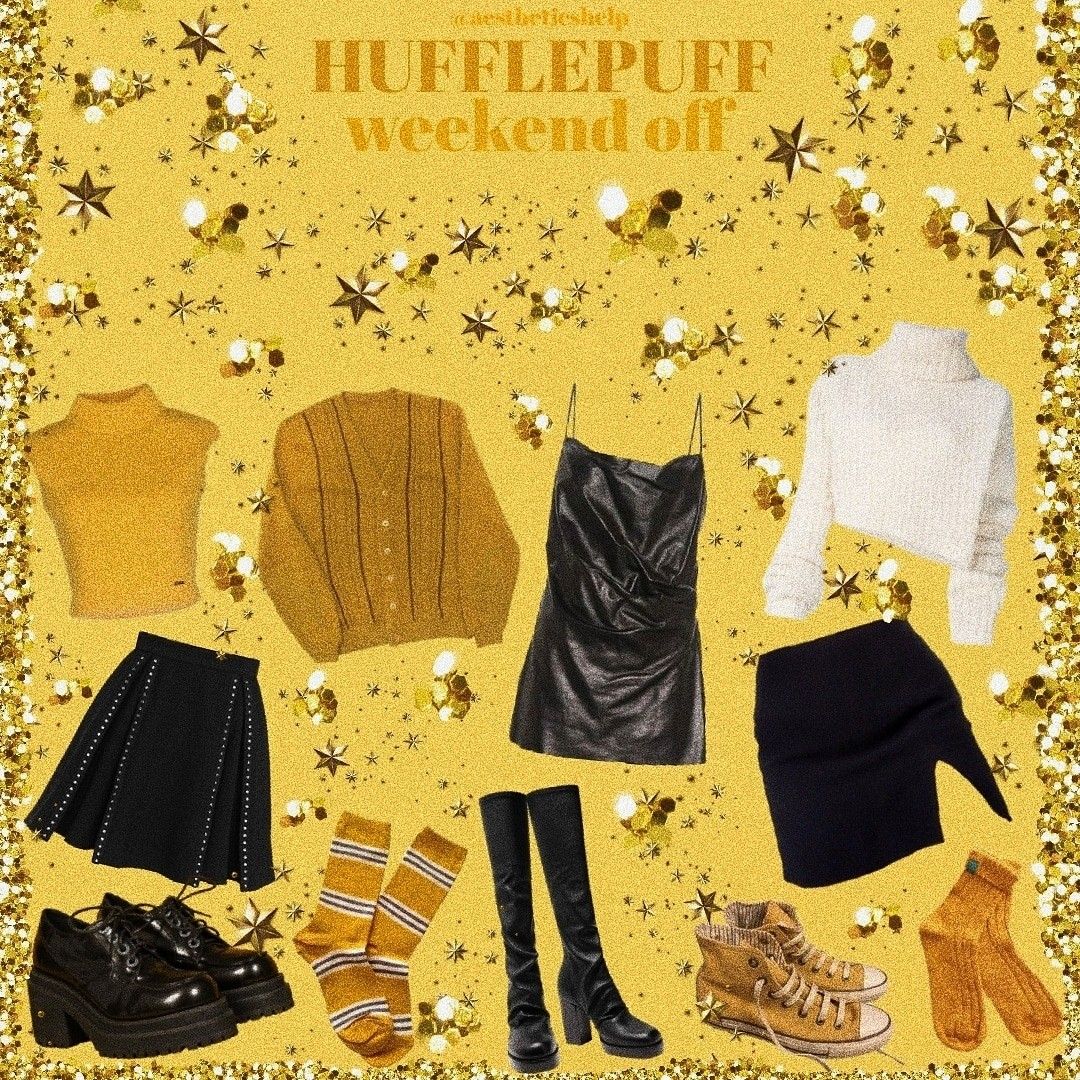 Hufflepuff outfit ideas 0069