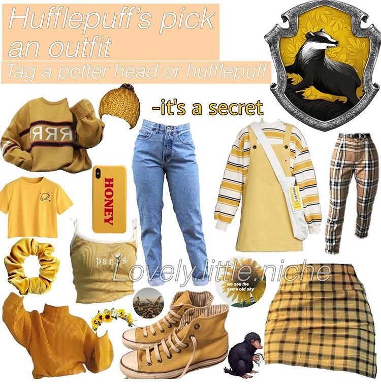 Hufflepuff outfit ideas 0074