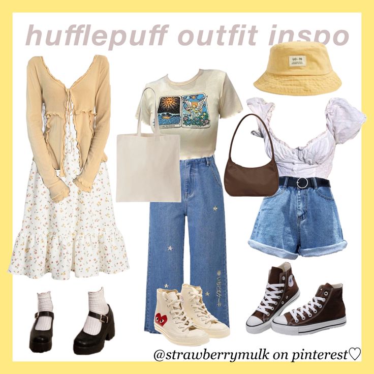 Hufflepuff outfit ideas 0089