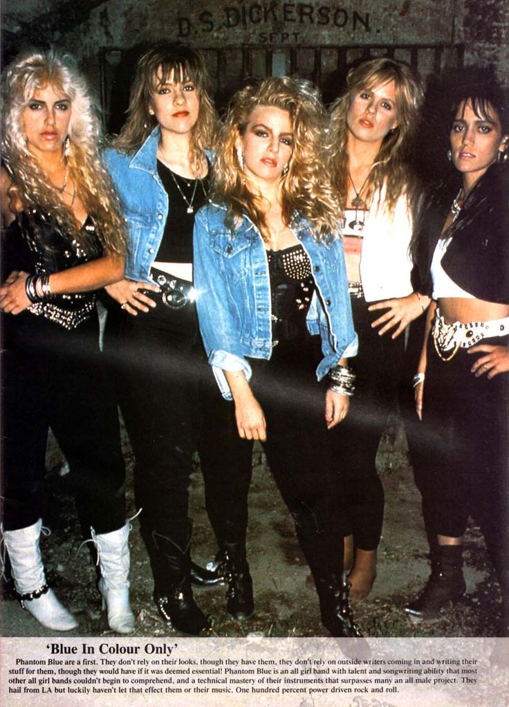 iconic 80's rock fashion ideas