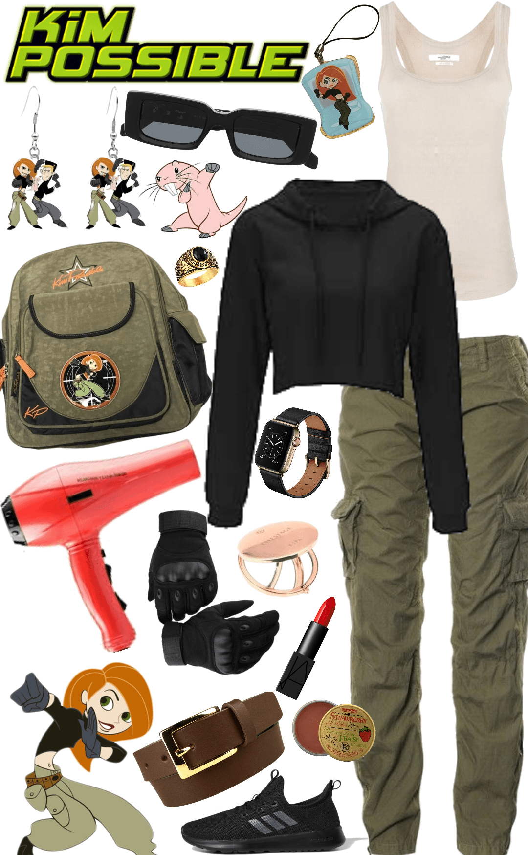 iconic Kim Possible outfit inspirations