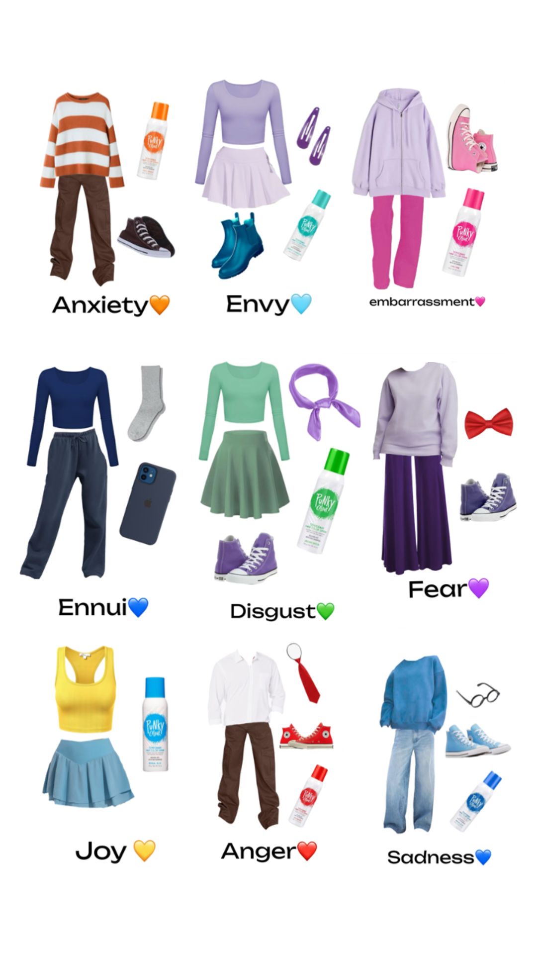 inside out outfit ideas