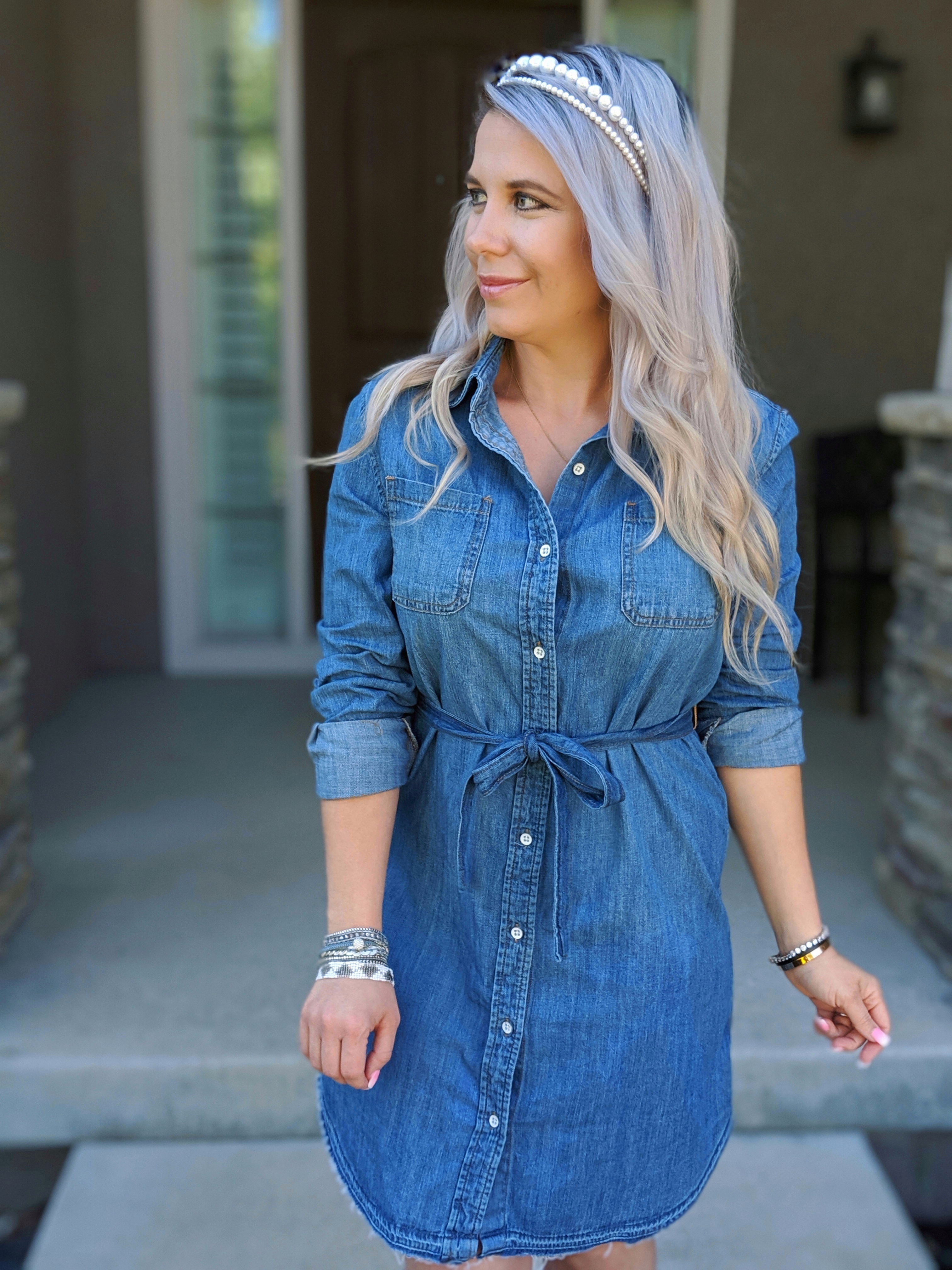 jean shirt outfit ideas 0012