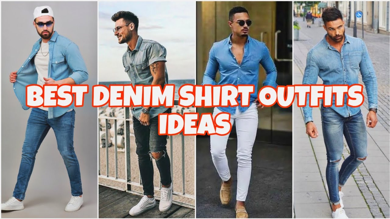 jean shirt outfit ideas 0033