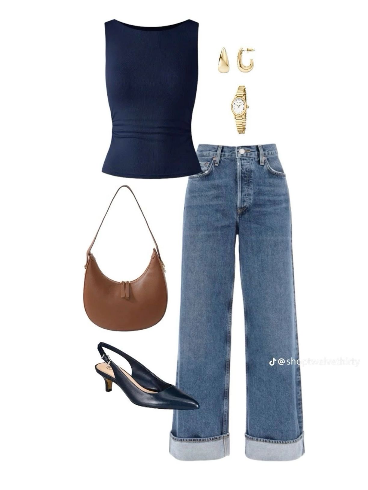 jeans and heels outfit ideas 0015