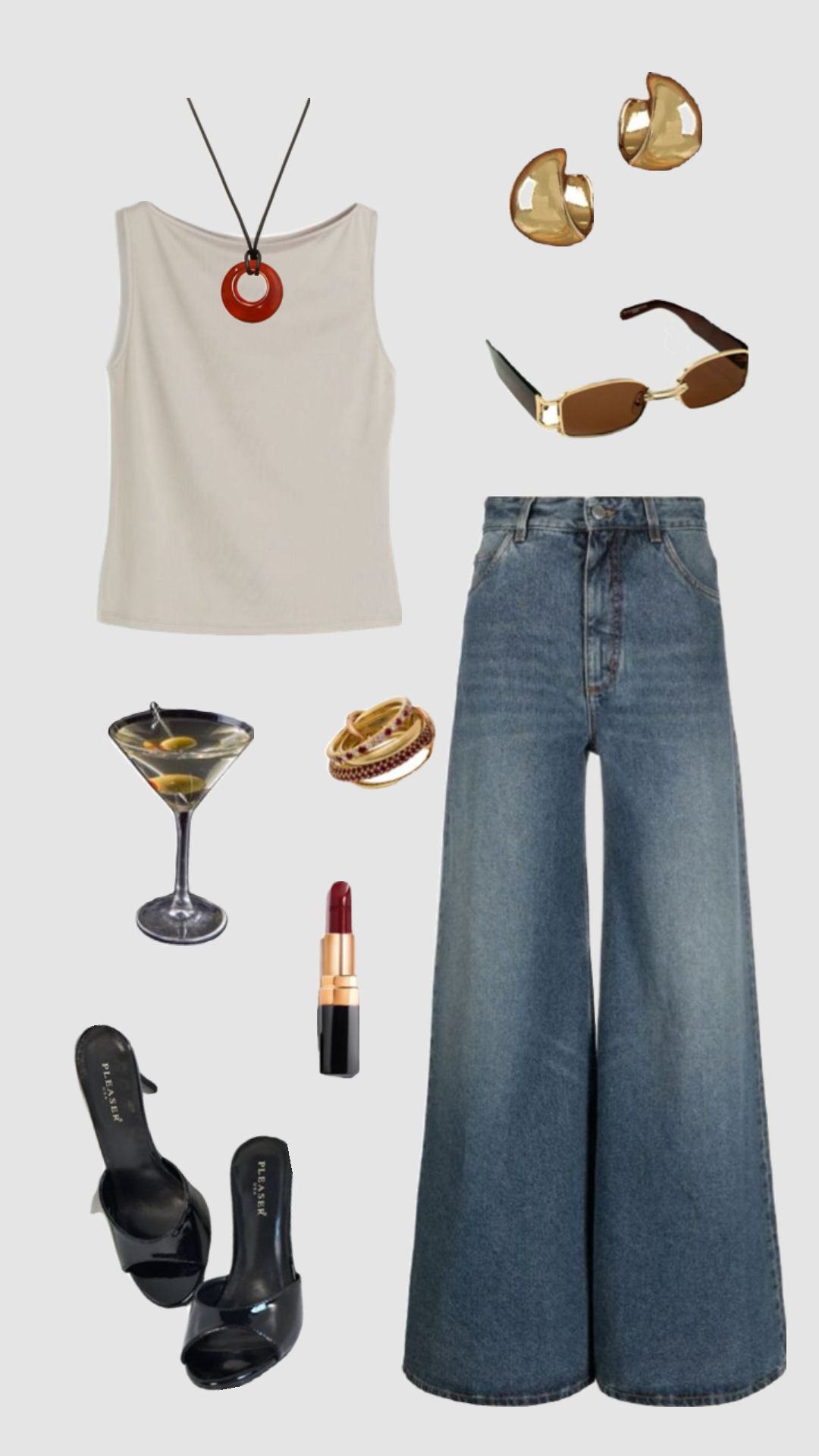 jeans and heels outfit ideas 0016