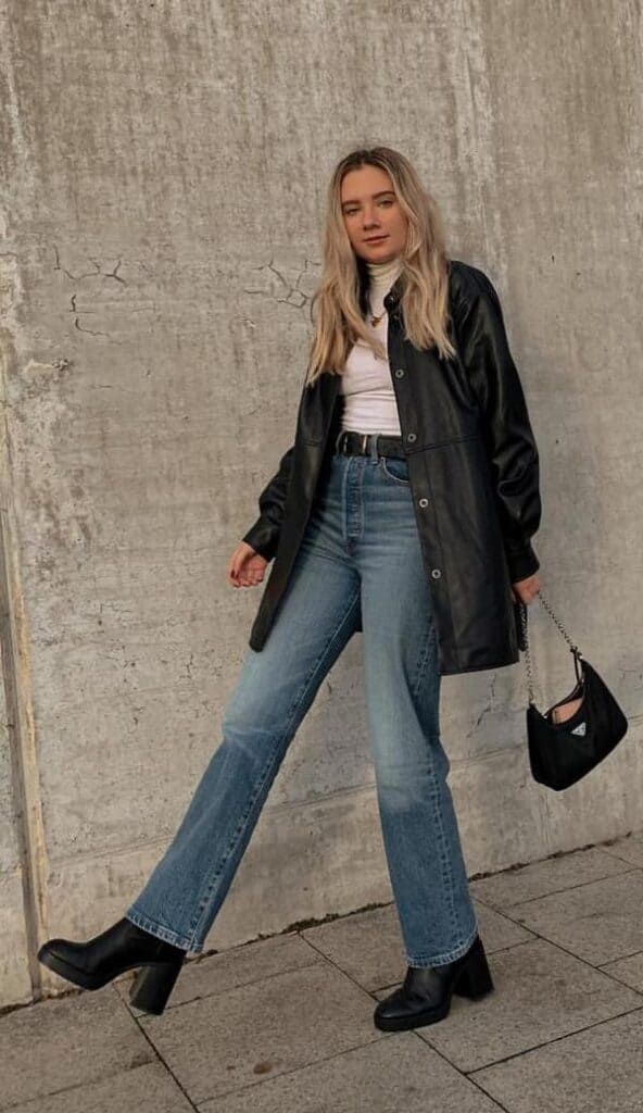 jeans and heels outfit ideas 0020