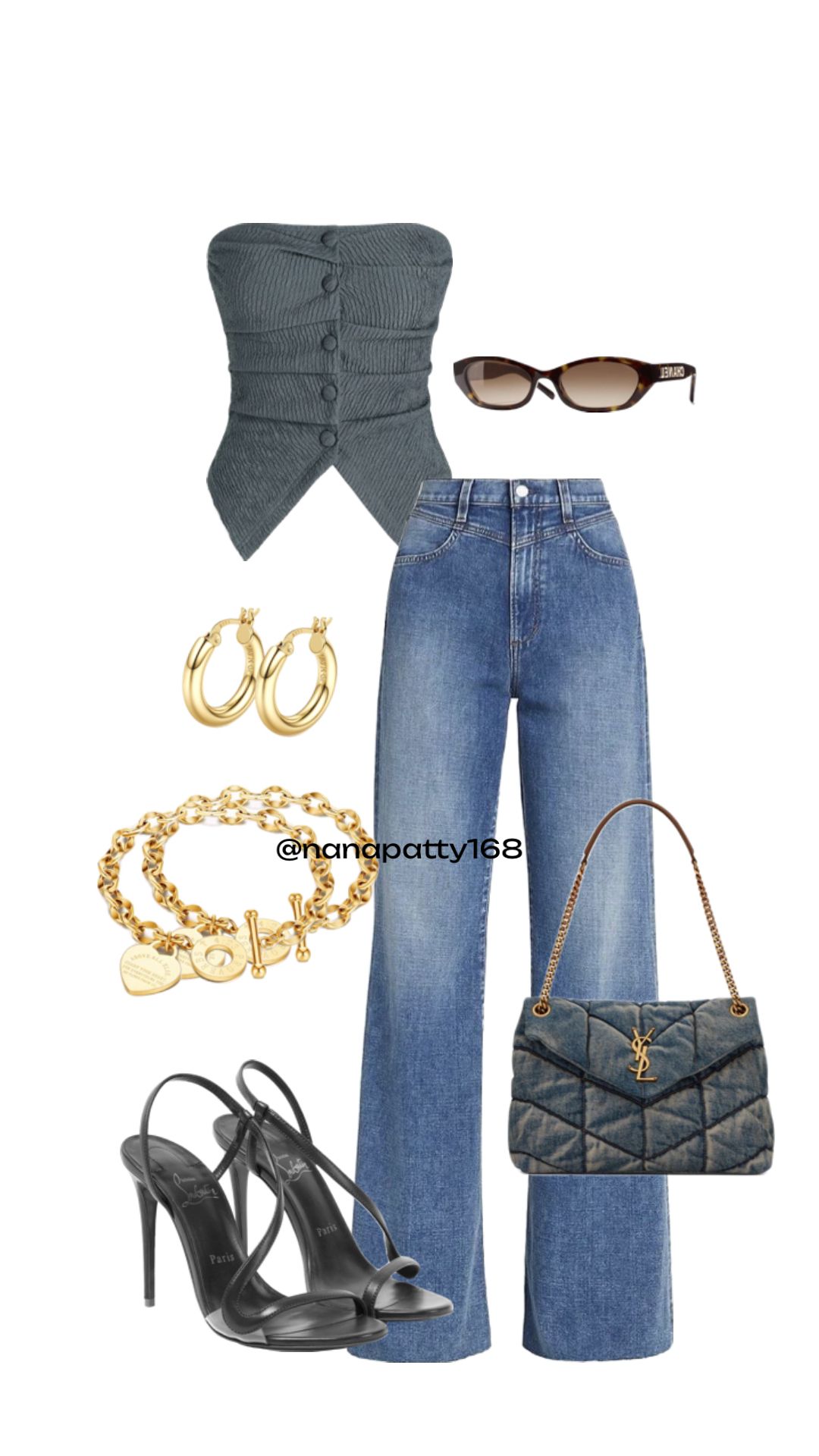 jeans and heels outfit ideas 0045