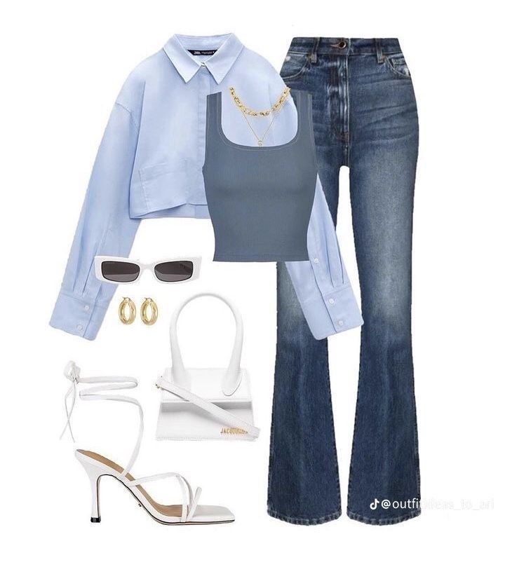 jeans and heels outfit ideas 0075