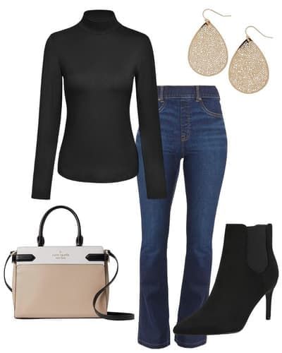 jeans and heels outfit ideas 0082