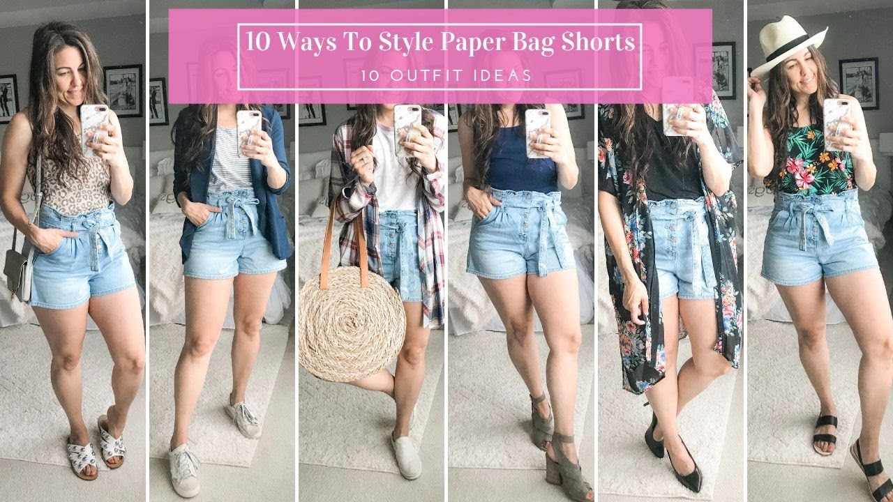 jeans shorts outfit ideas 0088