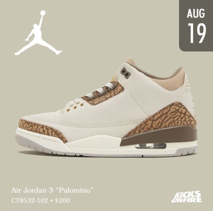 Jordan 3 palomino outfit ideas for street style