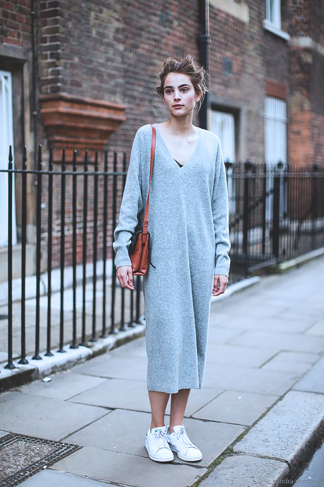 knit dress outfit ideas 0036