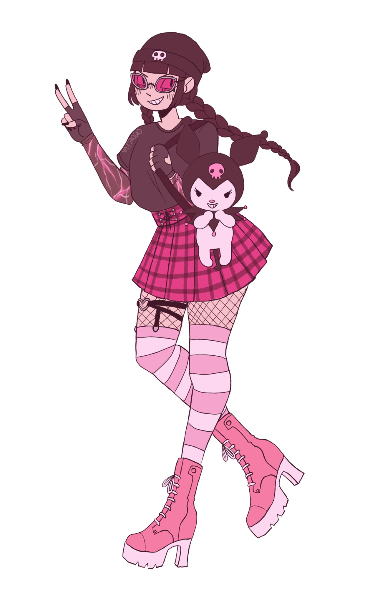 Kuromi outfit ideas 0023