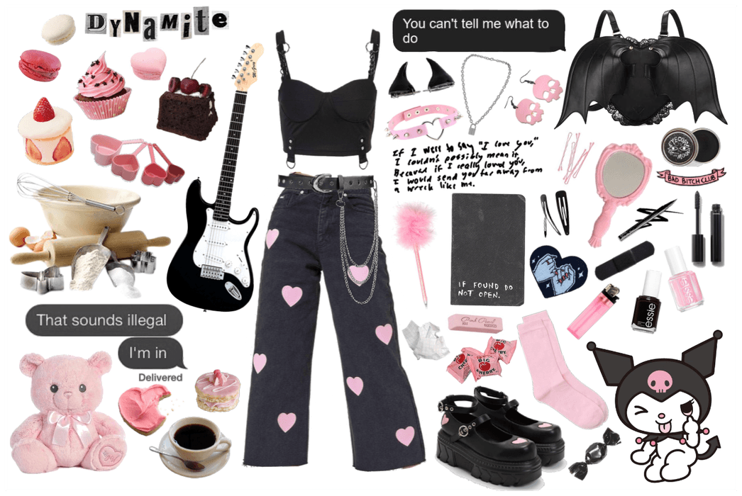 Kuromi outfit ideas 0069