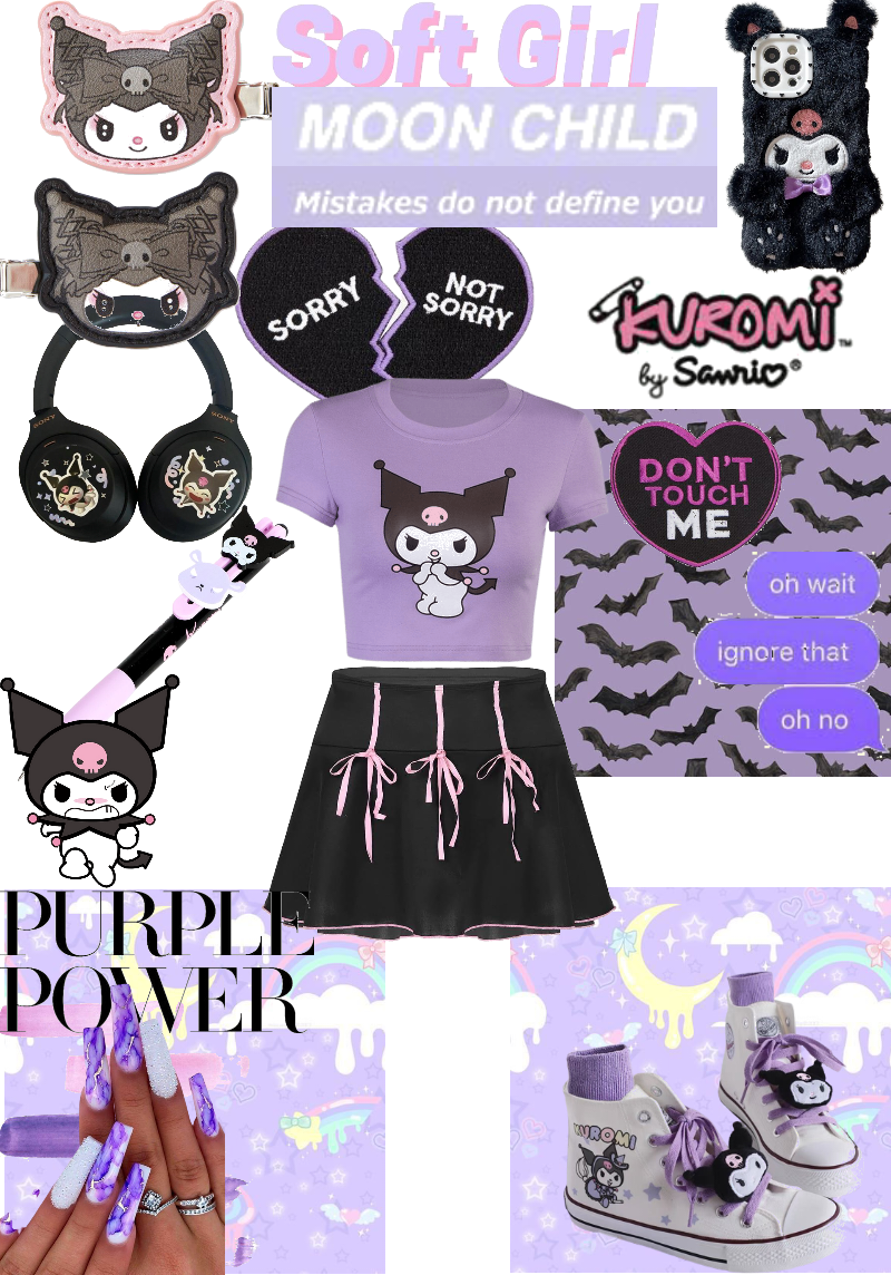 Kuromi outfit ideas 0075