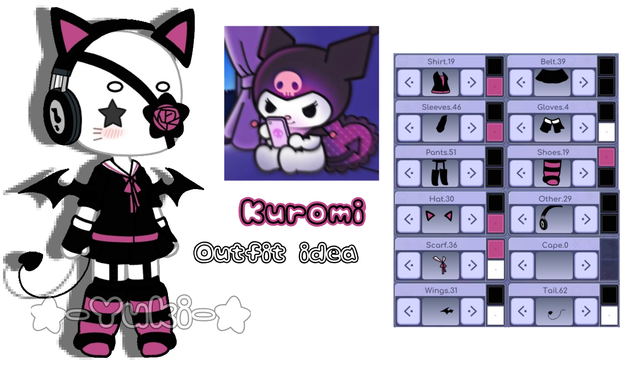 Kuromi outfit ideas 0079