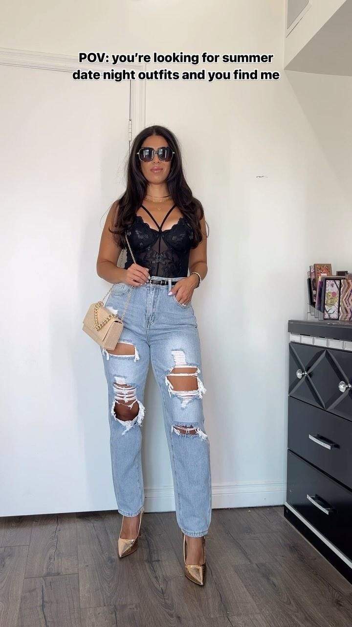 lace bodysuit outfit ideas 0012