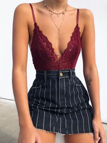 lace bodysuit outfit ideas 0094